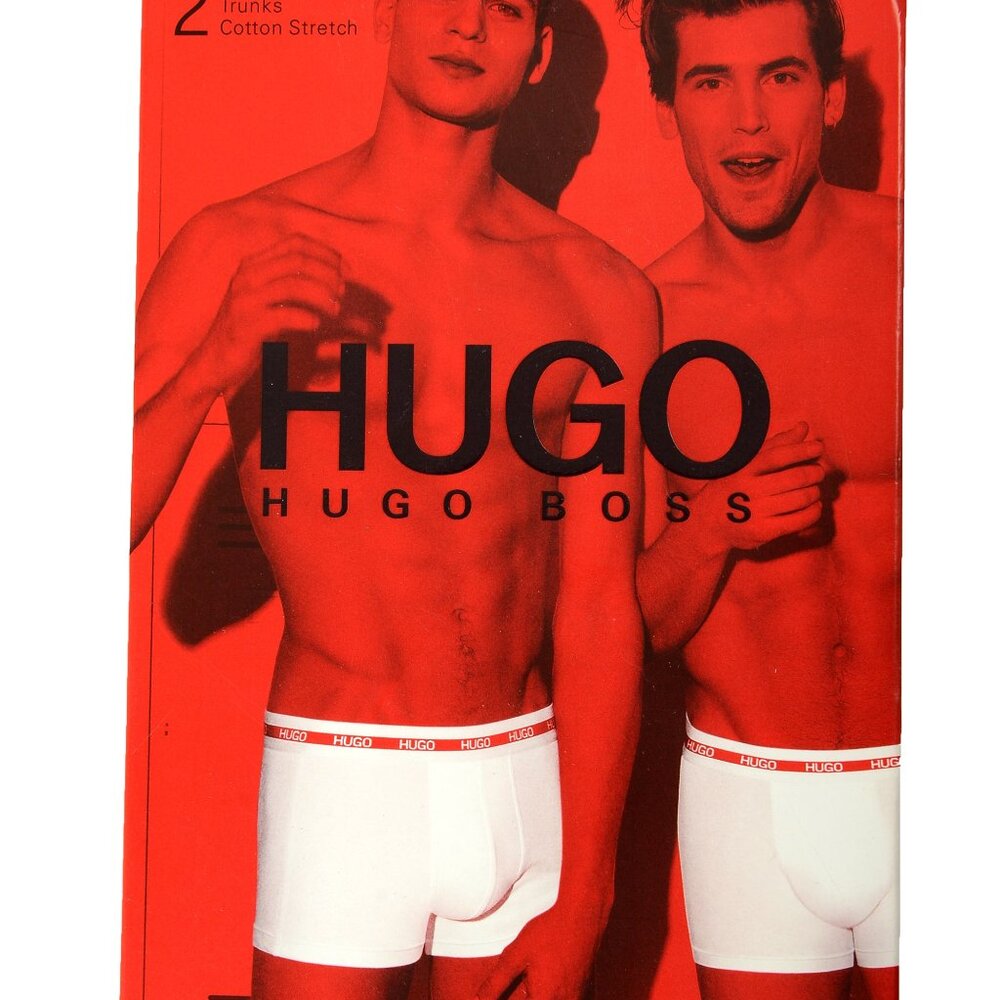 Hugo Boss Men's "TRUNK TWIN PACK" 2 Pack Trunks Boxer Underwear US S IT 48